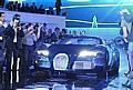 Am Showabend mit dabei: Bugattis Grand Sport Sang Bleu. Foto: auto-reporter.net 